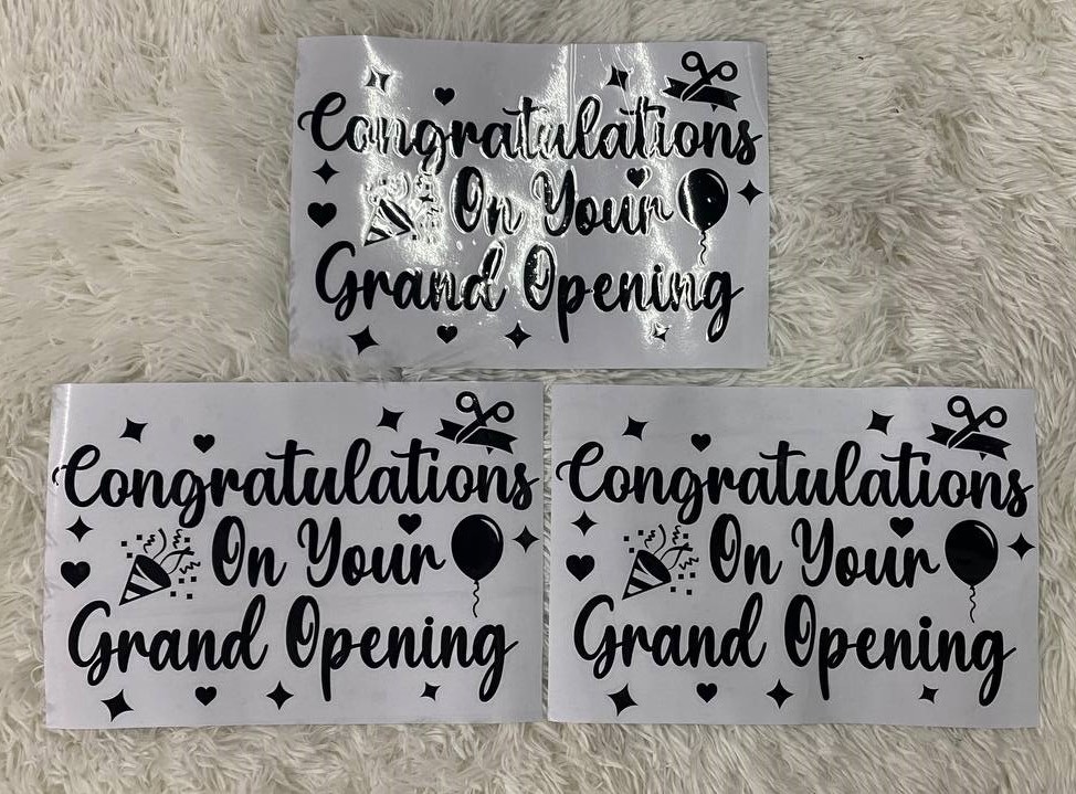 CUTTING STICKER